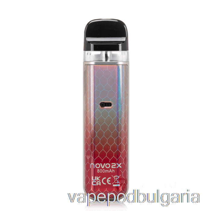 Vape 10000 Дръпки Smok Novo 2x 20w Pod System Silver Red Cobra